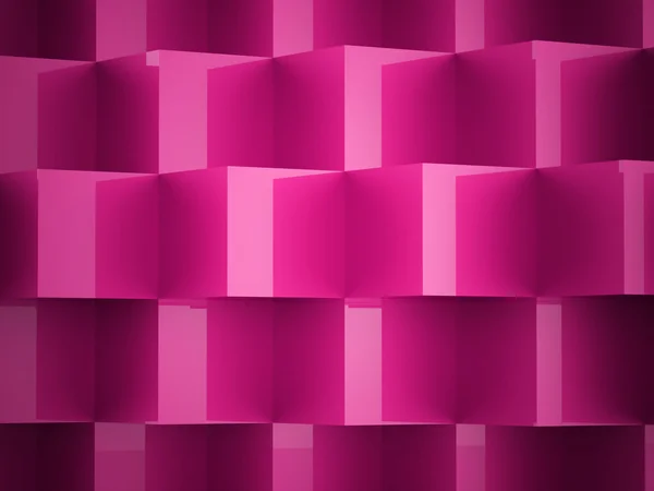 Концепція рожевий кубів — стокове фото