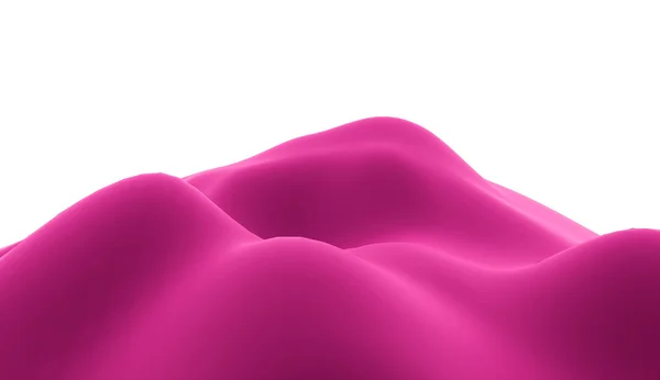 Pink terrain concept — Stock Photo, Image