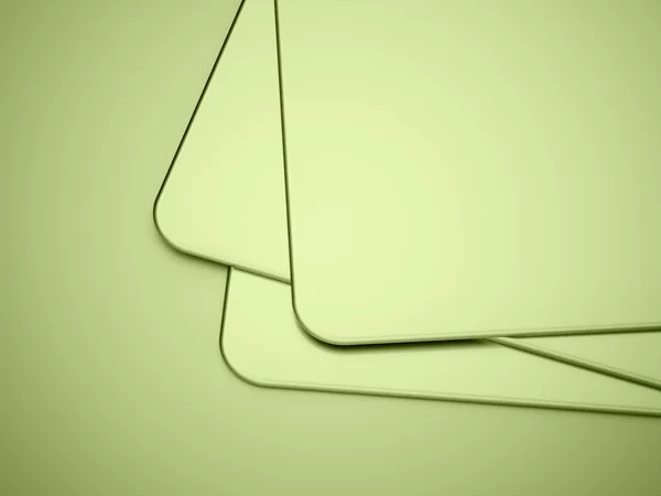 緑の抽象的なカードの概念 — ストック写真