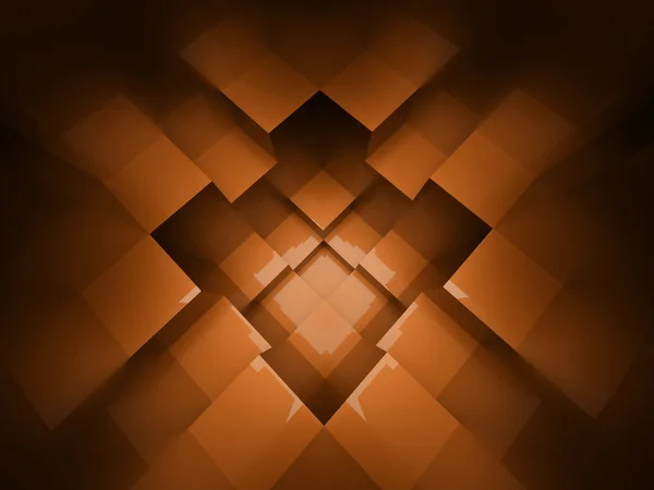 Оранжевые кубы на фоне — стоковое фото