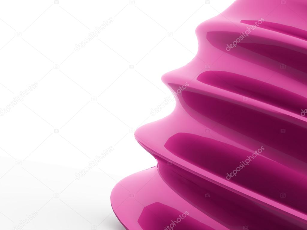 Pink abstract waves concept 