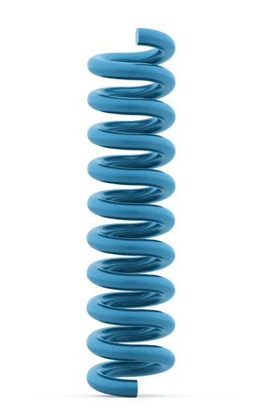 Conceito espiral renderizado — Fotografia de Stock