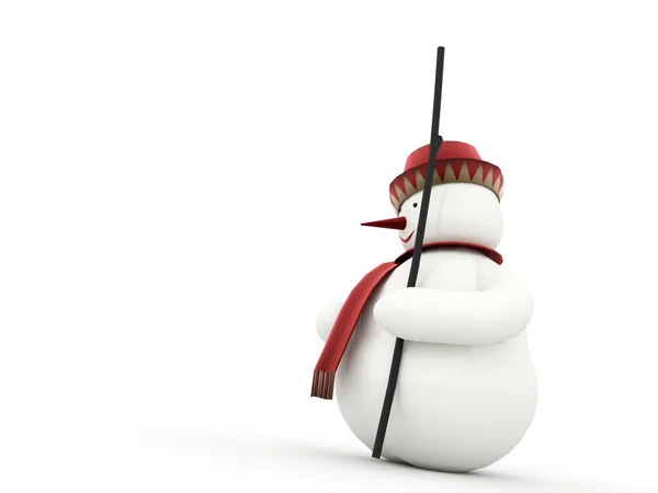 Conceito de boneco de neve — Fotografia de Stock