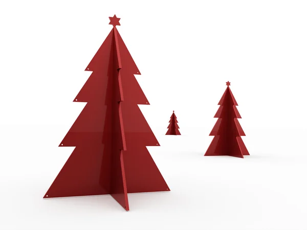 Abstraktes Weihnachtsbaumkonzept — Stockfoto