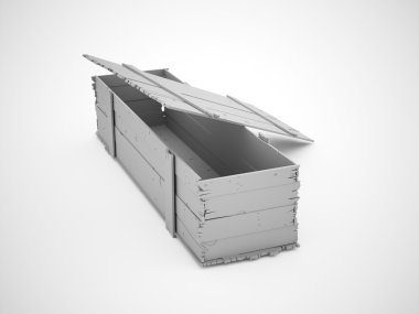 ahşap antika göğüs  