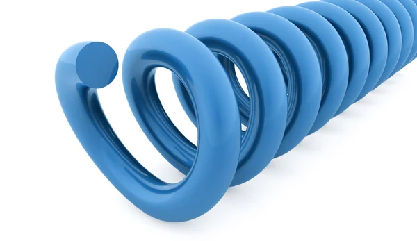 Conceito espiral renderizado — Fotografia de Stock
