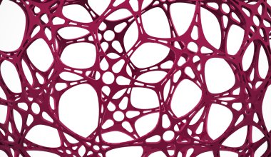 Fütüristik organik arka plan 