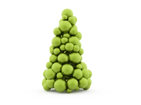 Concepto abstracto de árbol de navidad — Foto de Stock
