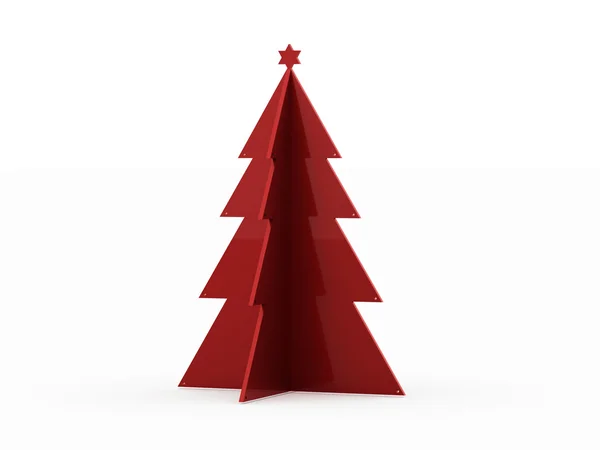 Abstraktes Weihnachtsbaumkonzept — Stockfoto