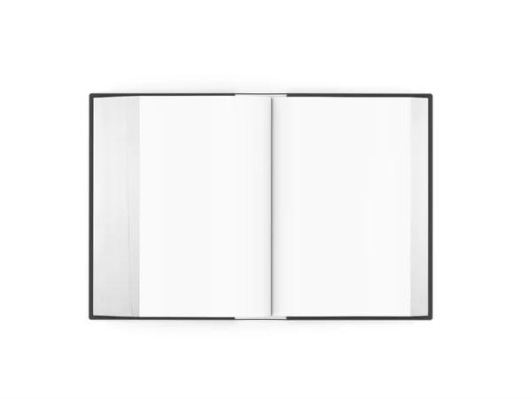 Livro em branco aberto — Fotografia de Stock