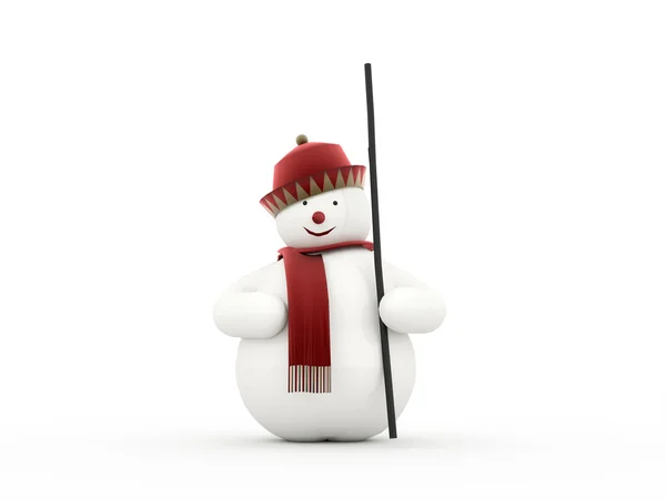 Conceito de boneco de neve — Fotografia de Stock