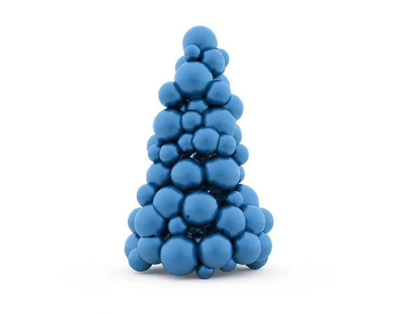 Abstract concetto di albero di Natale — Foto Stock
