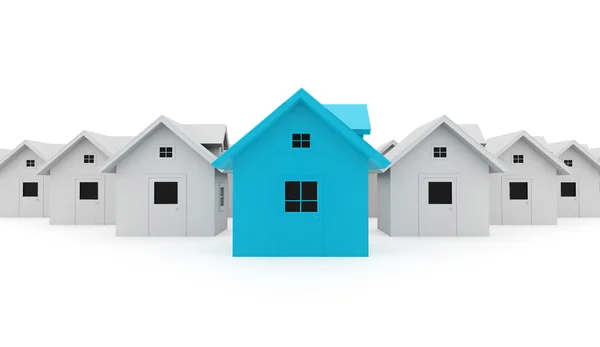 Houses business concept — Stock Photo, Image