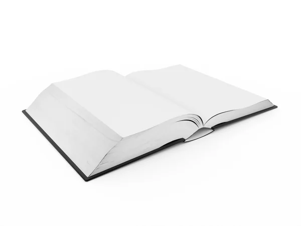 Blank opened book — Stock Photo, Image