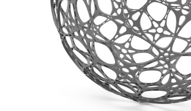 Fütüristik organik arka plan 