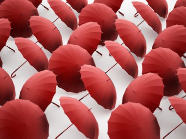 Şemsiye arka plan kavramı 