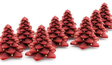 Soyut Noel ağacı kavramı