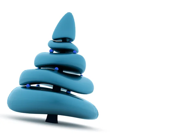 Concepto abstracto de árbol de navidad —  Fotos de Stock