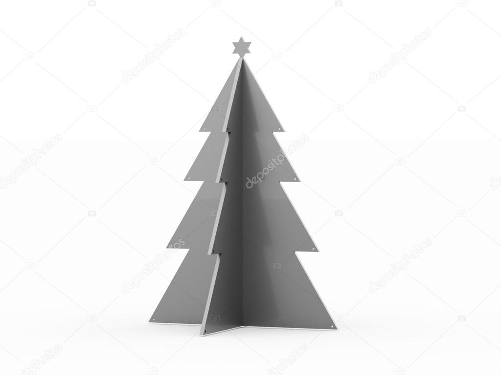 Abstract christmas tree concept