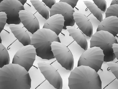 Şemsiye arka plan kavramı 