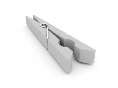 İşlenmiş ahşap giysi PIN 