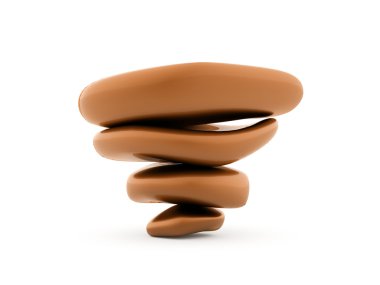 Çakıl taşları kavramı render