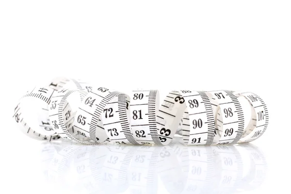 Dieta, fita métrica — Fotografia de Stock