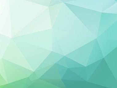 geometrik mavi yeşil arka plan