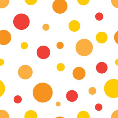 Turuncu Kırmızı Sarı sorunsuz arka plan daire