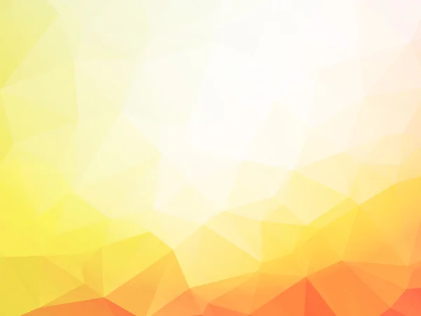 Bas fond jaune poly — Image vectorielle