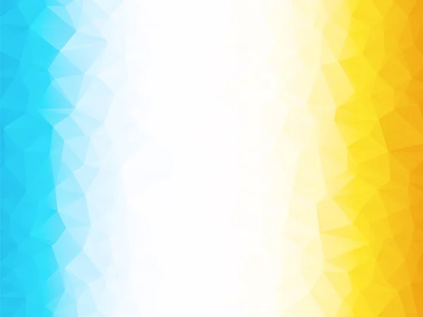 Jaune bleu bas fond polychrome — Image vectorielle