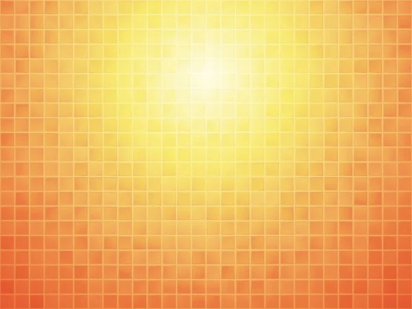 Orange checkered tiled background — Stock Vector