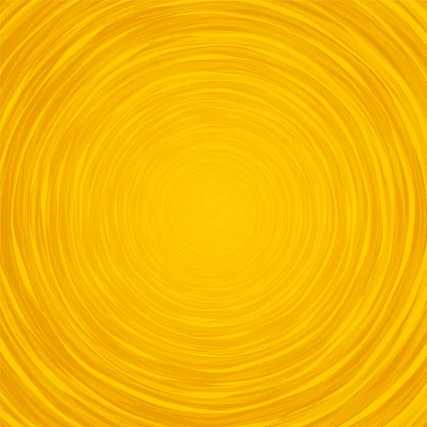 Abstract yellow background composition of thin irregular circle — Stock Vector