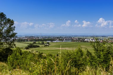 küçük bir kasaba Holice görünümünü