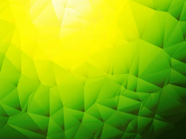 Fond vert jaune avec ombre — Image vectorielle