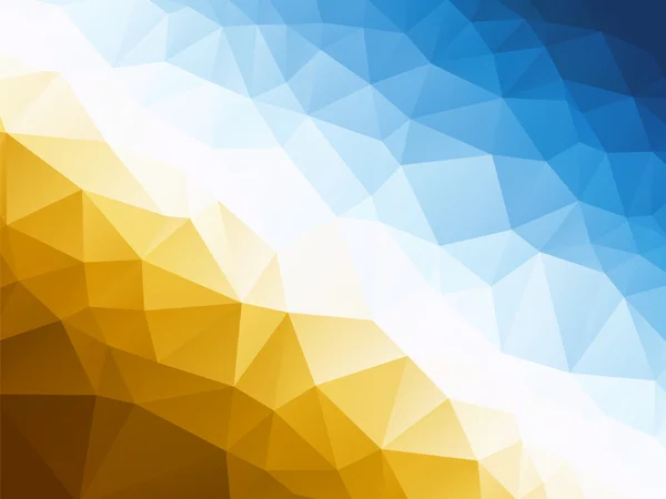 Fondo amarillo azul abstracto — Vector de stock