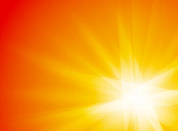 Orange yellow rays sun texture background — стоковый вектор