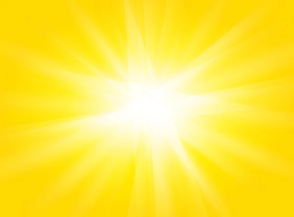 Yaz doku arka plan sarı ışınları güneş — Stok Vektör