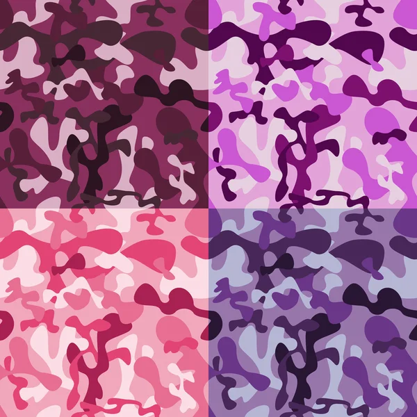 Classic Seamless Pink Military Camouflage Pattern — Stock Photo ...