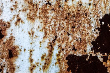 Paslı metal yüzey