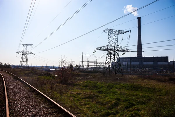 Cogeneration plant in Kyiv, Ukraine — Stock Photo, Image