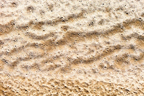 Sand surface after the rain — Stock Photo, Image