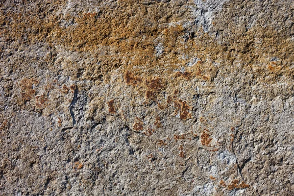 Superfície de concreto com ferrugem — Fotografia de Stock