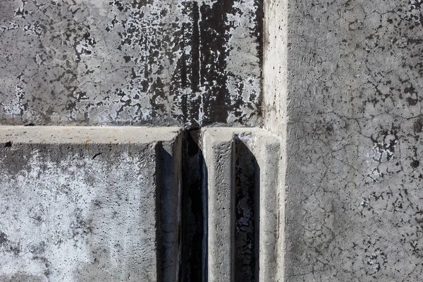 Šedý betonový povrch bloků — Stock fotografie