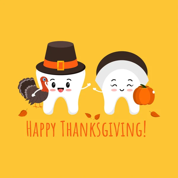 Thanksgiving dental Vector Art Stock Images | Depositphotos