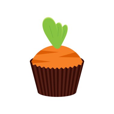 Beyaz arka planda izole edilmiş havuç şeklinde paskalya çörekleri..