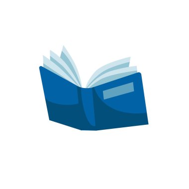 Düz çizgi roman, okuma ve öğrenme vektör illüstrasyon kavramı