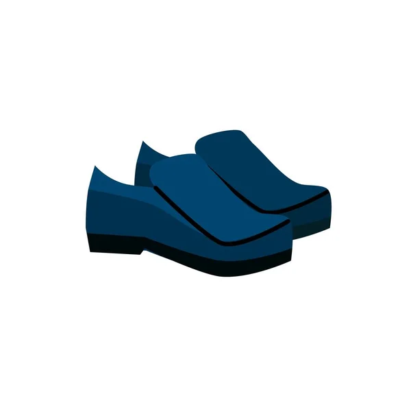 フラット漫画ファッショナブルな靴、ファッションショッピングベクトルイラストコンセプト — ストックベクタ