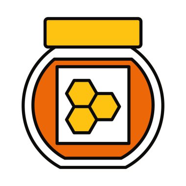 bal şişesi simgesi, satır ve dolgu biçimi