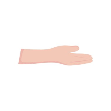 El simgesi, düz biçim tasarımı